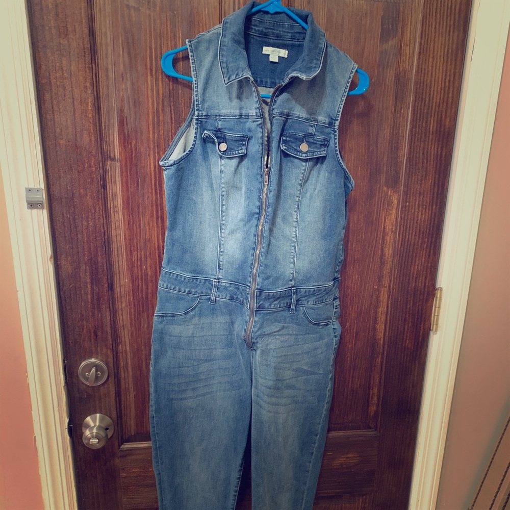 Denim Jumpsuit